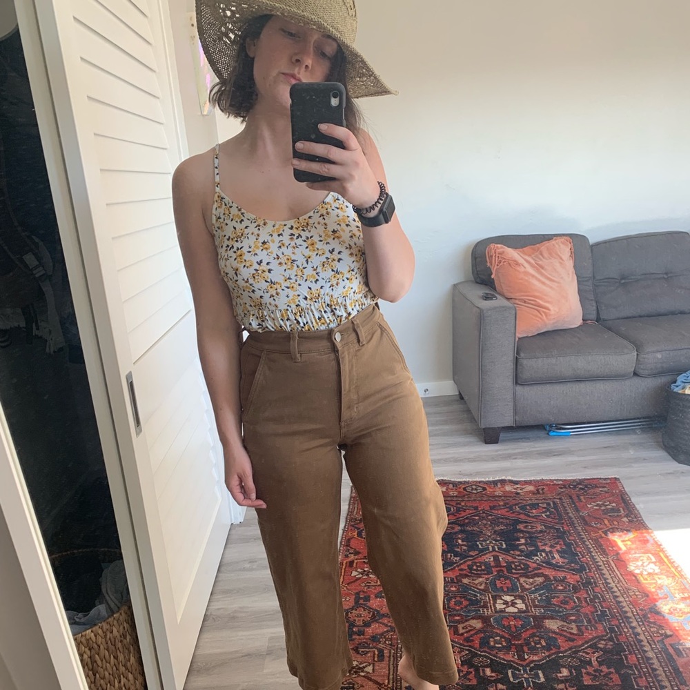 Boho floral tank